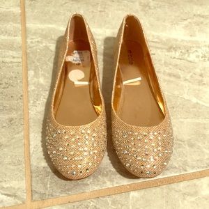 Sparkly flats
